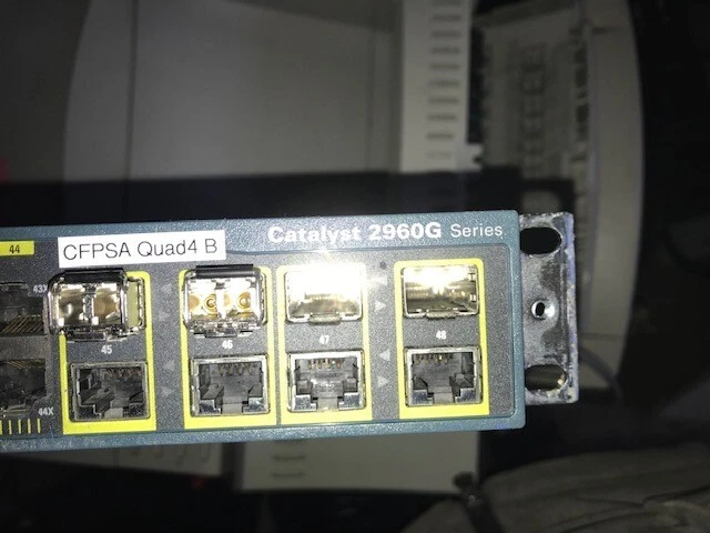 Cisco Catalyst 2960 (WS-C2960G-48TC-L) 48-Ports Rack-Mountable Switch - Image 2 of 3