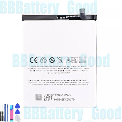 High Quality Replacement New Battery For Meizu Meilan E3 BA851 3360mAh Internal