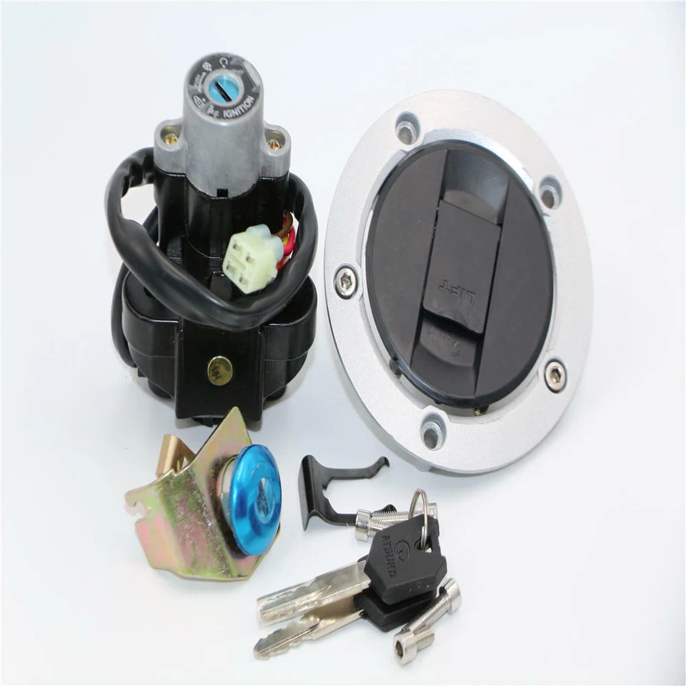 Переключатель зажигания крышка замка комплект ключей для Suzuki SV650S 2003-09 04 05 06 США - Изображение 4 из 4