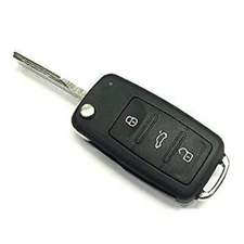 3 BUTTON REMOTE FOB CASE + KEY HEAD FOR SEAT ALTEA IBIZA