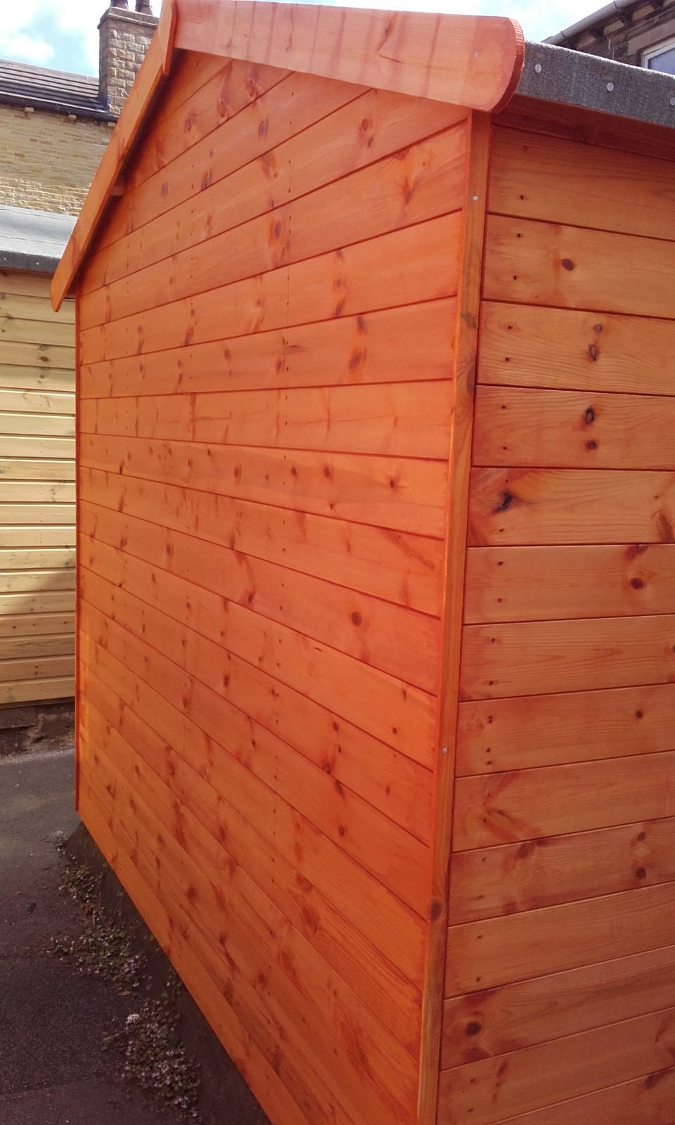 8x6 Wooden Summerhouse Inc 2ft Front Veranda FULLY T&G Outdoor