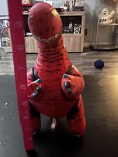 Red Dinosaur Soft Vinyl Plush 7.5" Good Stuff 1993