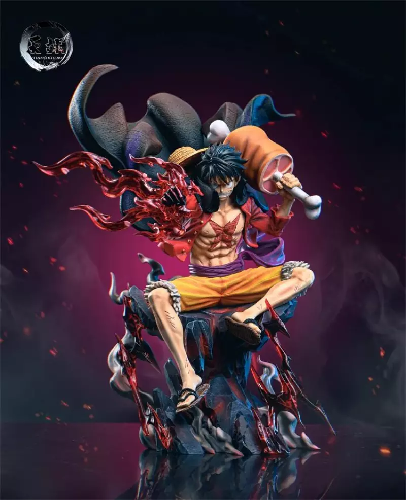 MRC Studio Monkey·D·Dragon Statue Resin Figure One Piece Anime Collections  13