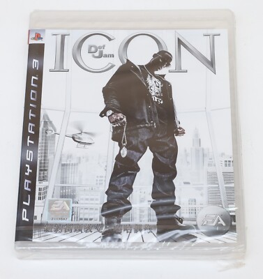 Def Jam Icon - Sony PlayStation 3 PS3 English Asia R3 Release New