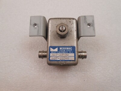 Merrimac Variable Attenuator AB-27-70, 25 dB, 57-83 MHz. 50Ω, BNC (F), 70 MHz