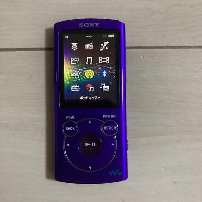 SONY Walkman NW-S764 V Violet Purple 8GB MP3 Bluetooth FM Radio Japanese  only | eBay