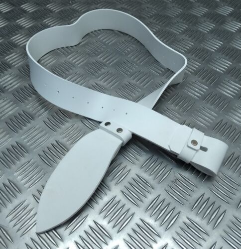 White Parade Belt Ceremonial Issue 4.5cm Wide Made in Great Britain No Fixings - Picture 1 of 3