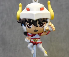 Saint Seiya NEW * Pegasus Seiya Clip * Blind Bag Zodiac Key Chain Monogram