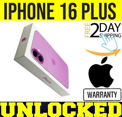 Apple iPhone 16 Plus - 256 GB - Pink (Unlocked) for sale Apple iPhone 16 Plus - 256 GB - Pink (Unlocked) for sale