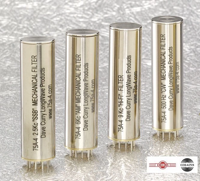 Collins 75A-4 NEU Dave Curry Sonderanfertigung, Rockwell Collins 0,300 kc CW Filter