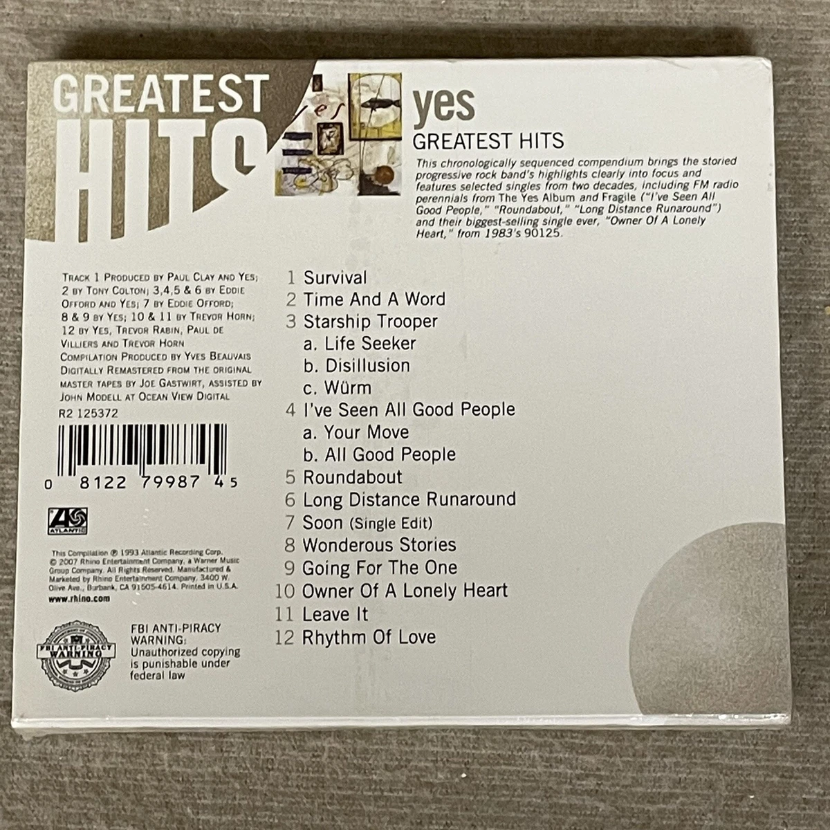 Yes Best Hits yes-best-hits