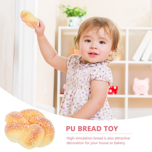 Küche Pretend Set Küche Spielset Faux Brot Zappeln Lebensmittel Spielzeug Set - 第 9/12 張圖片