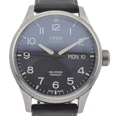 with paper ORIS Big crown pro pilot 01 752 7698 4164-07 Automatic Men's I#133910