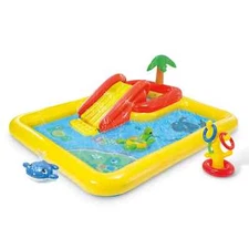 Intex Ocean Play Center Kids Inflatable Wading Pool - 57454EP (Open Box)