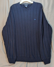 Dockers Men's Long Sleeve Pullover Sweater Blue Size XL Extra Large