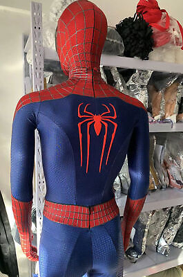 Amazing Spider-Man 2 Costume High Quality Polyester Stereo Coating