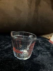 Vintage Anchor Hocking Fire King 1 Cup Measuring Glass 496 Red Letters