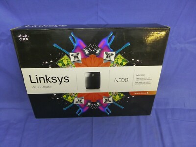 LINKSYS N300 Wi-Fi Router E1200  Used