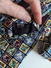 Necktie Neck Tie MCR American Pharmaceuticals Jack Reagin Medical Grad All silk