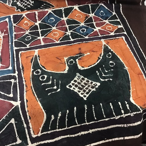 Earth-Tones Heavy Duty Fabric Tribal Printed Measures 49”X60” Sewing Crafting - Picture 4 of 6