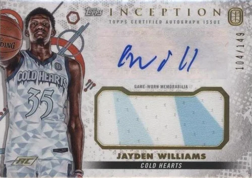 2022-23 Topps Inception OTE Overtime Elite - Jayden Williams #IARC-JW1