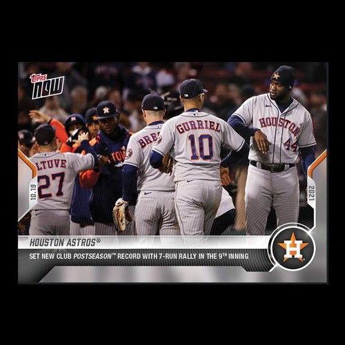 2021 Topps Now 990 HOUSTON ASTROS®