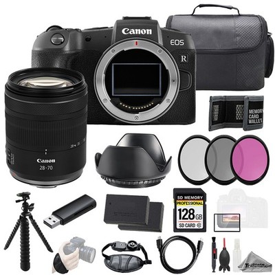 Canon EOS RP + RF 28-70mm f/2.8 IS STM Lens+128GB+ExtBat+3PC Filter-Kit