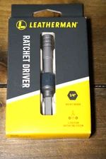 New in Box! Leatherman Ratchet Driver 1/4 Hex Bit Model 931032