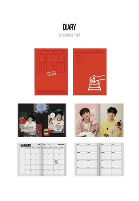 DAY6 2026 SEASON'S GREETINGS [PRESS THE BUTTON] / Full Set+JYP POB