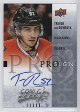 2016-17 Upper Deck MVP Pro Sign Trevor van Riemsdyk #PRO-TV Auto 0a1