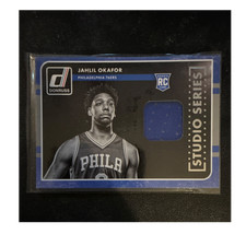 Panini Donruss 2015-16 Studio Series Jahlil Okafor #9 76ers RC Patch