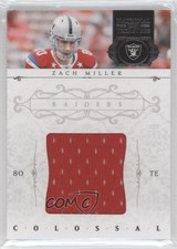 2011 Playoff National Treasures Colossal Materials 46/99 Zach Miller #50 0m7