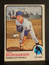 1973 Topps #306 Tom Burgmeier ROYALS