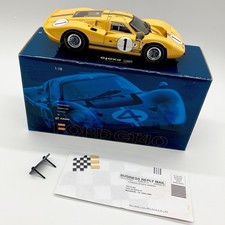 Modellino auto Exoto 1:18 Ford GT40 Mk-IV #1 giallo pressofuso + scatola e scatola esterna n. 1