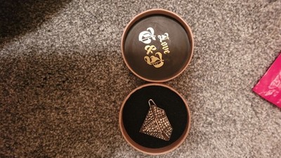 Juicy Couture pave diamond hair clip