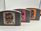 Mario Party 1 & 2 & 3 Nintendo 64 NTSC-J JAPAN N64 Game Bundle