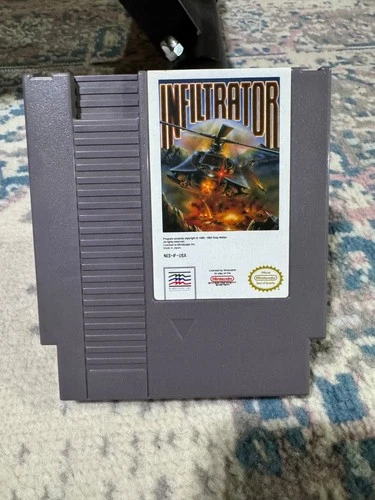 Infiltrator (Nintendo Entertainment System, 1990) - Authentic - Cart Only