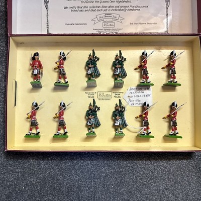 British Soldiers 1881 Seaforth Highlanders Limited Edition, Set Nummer 3184
