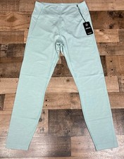 Allbirds Leggings Women's Sz Large Green Hush Natural Flow NWT 98