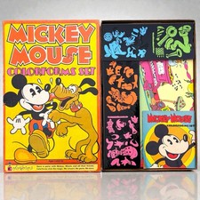 NOS Vintage Disney Mickey Mouse Colorforms Set 1980 Walt Disney Unused Complete
