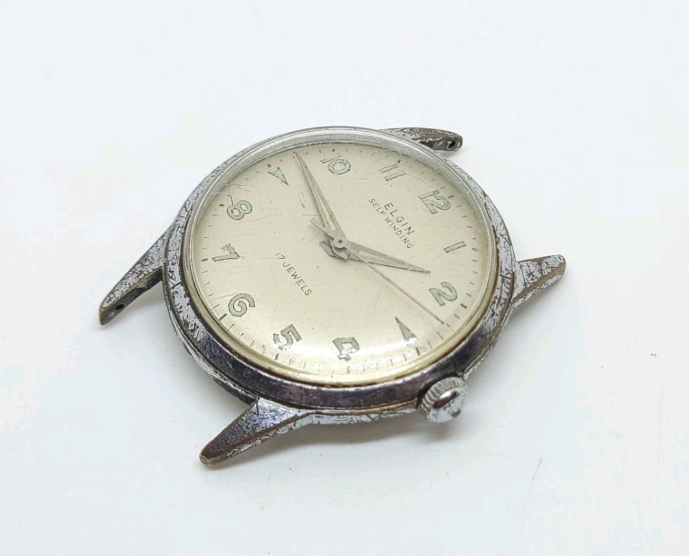Verre De Montre SUC RS 670 Pour Elgin - 22,4x17,5 Mm - NOS, Acrylique, États-Unis