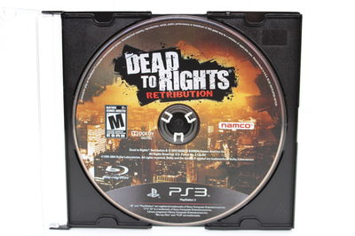 Refurbished PS3 Dead to Rights Retribution Good Mint Disc Only