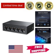 Compact 5 Port Ethernet Switch with LED Indicator   Effortless Network Expansion