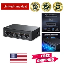 Compact 5 Port Ethernet Switch with LED Indicator – Effortless Network Expansion