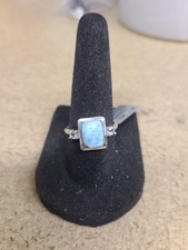 925 Larimar Ring Size 8 90070