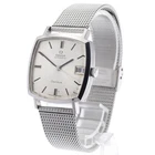 OMEGA GENEVE 162.0010 32mm SS Silver Dial Automatic Date Watch #C2042