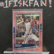 Ronald Acuña Jr. - 2020 Donruss Pink  #170  MINT 💥 FREE SHIPPING.. 