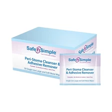 Safe n Simple Adhesive Remover Wipe SNS00550 50 Ct