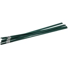 6 ft. Polyethylene Coated Garden Stakes: 10-Pack for Plant Support