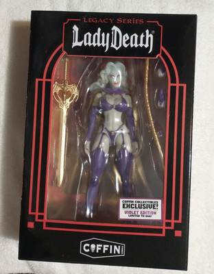 Exec. Rep. 1/12 Lady Death Figure PURPLE VARIANT LTD ED. VERSION